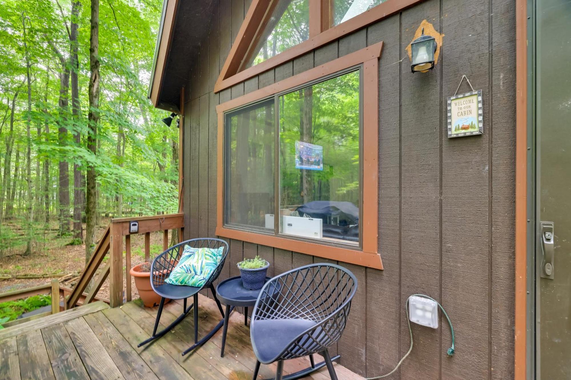 Holiday home Cozy Pocono Woodside Nest With Fire Pit! *